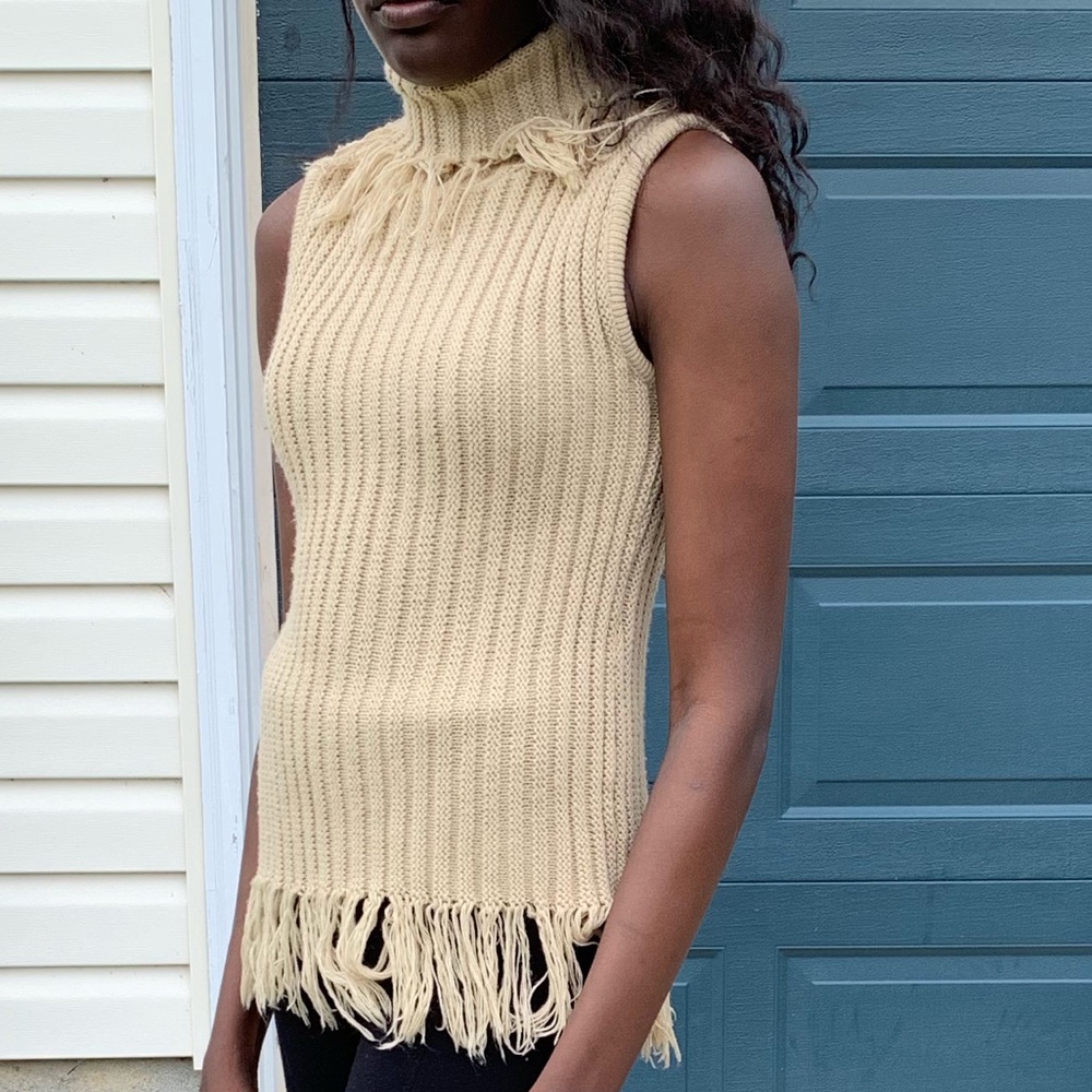 Vintage 90s Helium Sleeveless Turtleneck